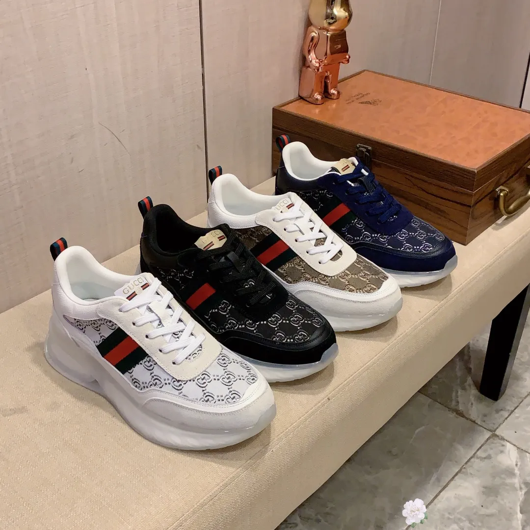 Men's men's shoes💰460💰💰🎩🎩[Lightning][Lightning] "Gucci*" The latest • popular casual shoes, top brand [seduce] luxury ~ purchasing agency, top ~ quality. [Strong] The upper is made of imported breathable cowhide with material ➕ breathable sheepskin feet (•) and fine workmanship. The original stylish and stylish soft rubber wear-resistant and non-slip outsole is light and comfortable on the feet. The real thing looks better when taken in real life. 013: code: 38-44, 4️⃣ colors